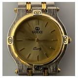 Reprduction Zgucci Watch And 925 Cubic Zirconia Necklace And Earring Set