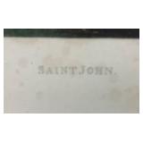 Misc. Vintage Items Including Gnome Cookie Jar, Etching And More