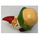 Misc. Vintage Items Including Gnome Cookie Jar, Etching And More