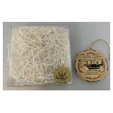 Misc. Vintage Collectible Ornate Metal Christmas Ornaments