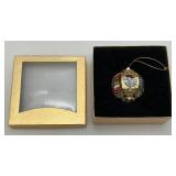 Misc. Vintage Collectible Ornate Metal Christmas Ornaments