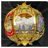 Misc. Vintage Collectible Ornate Metal Christmas Ornaments