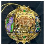 Misc. Vintage Collectible Ornate Metal Christmas Ornaments