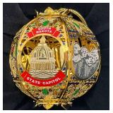 Misc. Vintage Collectible Ornate Metal Christmas Ornaments