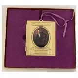 Misc. Vintage Collectible Ornate Metal Presidential Christmas Ornaments