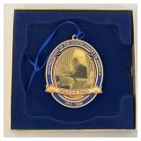 Misc. Vintage Collectible Ornate Metal Presidential Christmas Ornaments