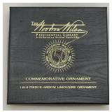 Misc. Vintage Collectible Ornate Metal Presidential Christmas Ornaments