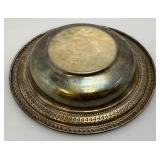 Misc. Silver Plate Items And Notre Dame Mug