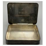 Misc. Silver Plate Items And Notre Dame Mug