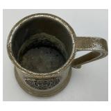 Misc. Silver Plate Items And Notre Dame Mug