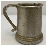 Misc. Silver Plate Items And Notre Dame Mug