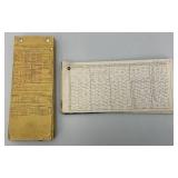 Vintage 1958 Index Steam Locomotive Blue Prints And More