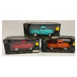 Misc. New Ray Miniatue 1/32 Scale Die Cast Pick-Up Trucks (New Old Stock)