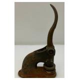 Antique Cast Iron The Al 232 Gold Mining Company Of Ontario Corporate Seal Press