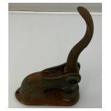 Antique Cast Iron The Al 232 Gold Mining Company Of Ontario Corporate Seal Press