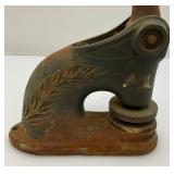 Antique Cast Iron The Al 232 Gold Mining Company Of Ontario Corporate Seal Press