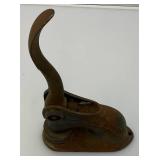 Antique Cast Iron The Al 232 Gold Mining Company Of Ontario Corporate Seal Press