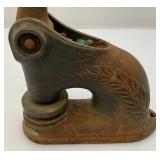 Antique Cast Iron The Al 232 Gold Mining Company Of Ontario Corporate Seal Press