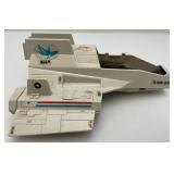 1984 SHARC Flying Submarine (Missing Pieces) And Two Action Figures Deep Six And Wetsuit