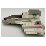 1984 SHARC Flying Submarine (Missing Pieces) And Two Action Figures Deep Six And Wetsuit