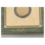 Thev American Historic Society 1883 Racketeer Nickel In Holder