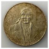 1978 Mexico .720 Silver 100 Peso Coin