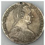 1780 Austria hadsburg Silver Coin