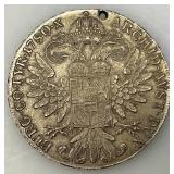 1780 Austria hadsburg Silver Coin