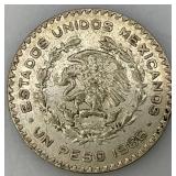 1966 Mexico One Silver? Peso