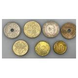 Misc. Collectibles Including Foreign/US Coins And More