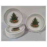 Pfaltzgraff Christmas "Heritage" Side/Salad Plates (8)