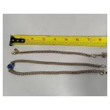 Sterling Silver Caviar Beaded Necklace & Bracelet Set