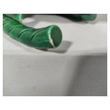 Lefton Holly Berry Sleigh Dish & Small Serving Tray