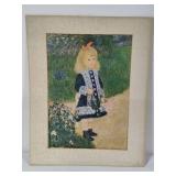 "A Girl with a Watering Can" by Pierre Auguste Renoir