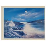 "Moon Light Serenity" Signed by Philip Gray