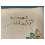 Rare Signed Leo Meiersdorff "New Orleans" Jazz Artwork