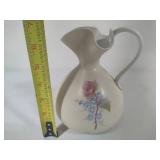 Pretty Pink Vases & Floral Pitcher