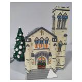 Department 56 "Cathedral" Original Snow Village (1987)