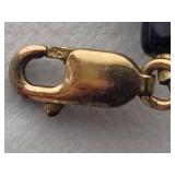 14K 1/20 Carnelian Beaded Necklace, Bracelet & Earring Set