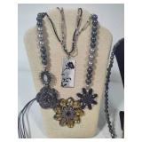 Assorted Floral Themed Jewelry