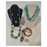 Assorted Lot of Beaded Necklaces