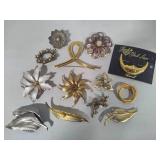Lot of Assorted Vintage Brooches