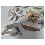 Lot of Assorted Vintage Brooches