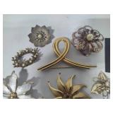 Lot of Assorted Vintage Brooches