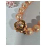 Vintage Pearls incl Matching Necklace & Bracelet Set
