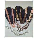 Assorted Lot of Beaded Necklaces