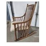 Antique Wooden Rocking Chair