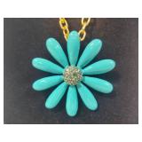 *Rare* Heidi Daus "Flower Power" Necklace/Bracelet/Earring Set