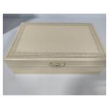 Vintage Mele Jewelry Box w/Fashion Jewelry