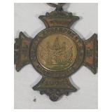 Maneuvers Medal (Fort Benj. Harrison) & 39th National Encampment Medals (1906)